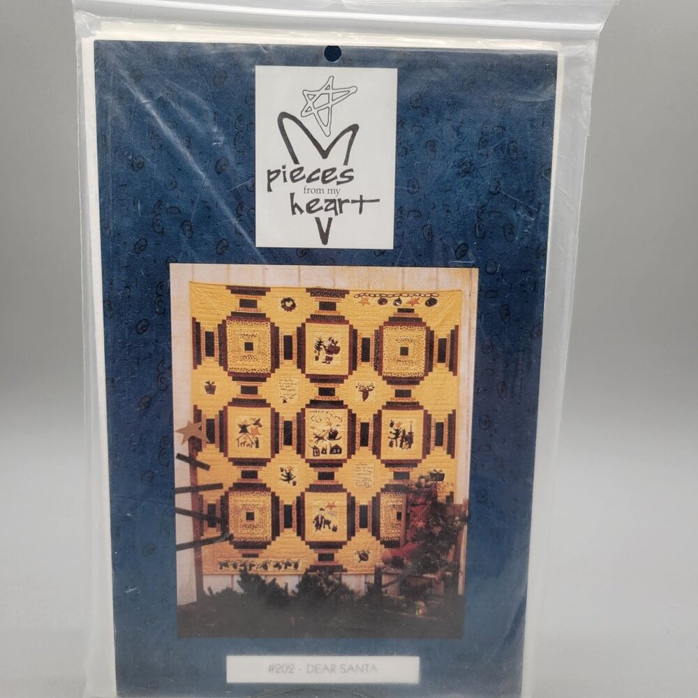 Pieces From My Heart Dear Santa #202 Quilt Pattern